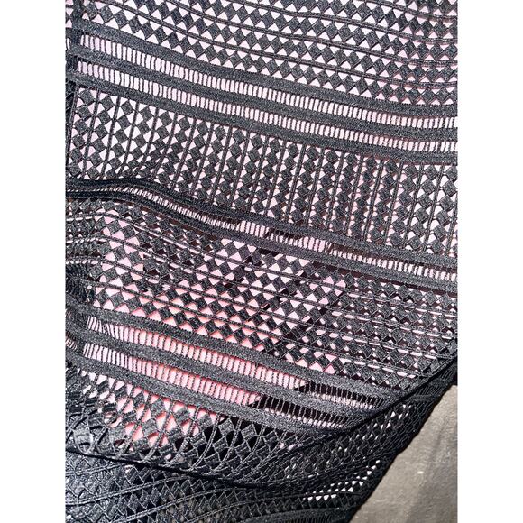 LK Bennett Maddox Professional Wednesday Dark Academia Office Lace Pencil Skirt - Picture 5 of 11